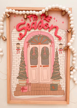 Load image into Gallery viewer, Tis the Season- front door scene
