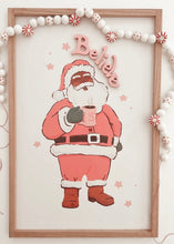 Load image into Gallery viewer, Santa w mug