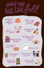 Load image into Gallery viewer, Things that feel like fall