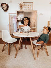 Load image into Gallery viewer, Tiny Girl Gang collab with Jean and June - metallic gold cutout letters, gold heart