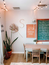 Load image into Gallery viewer, Locals Only- 19.5x30 Rust - Olive & Eve Co + 4tinyarrows Collab