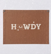 Load image into Gallery viewer, Howdy Canvas Banner