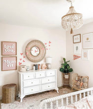 Load image into Gallery viewer, Love you, Mean It- light peachy/pink ( sold as a pair)