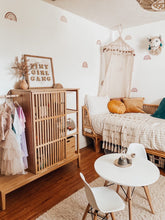 Load image into Gallery viewer, Tiny Girl Gang collab with Jean and June - metallic gold cutout letters, gold heart