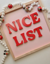 Load image into Gallery viewer, Nice list