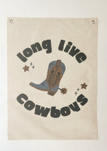 Load image into Gallery viewer, Long Live Cowgirls (Boys) Canvas Banner
