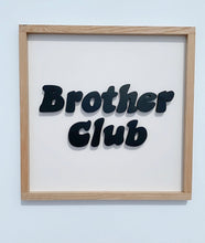 Load image into Gallery viewer, Brother Club- Black  - collab with Olive &amp; Eve Co
