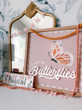 Load image into Gallery viewer, You give me butterflies- Pink Scallop- collab with ThreadMamaStory
