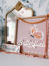 Load image into Gallery viewer, You give me butterflies- Pink Scallop- collab with ThreadMamaStory