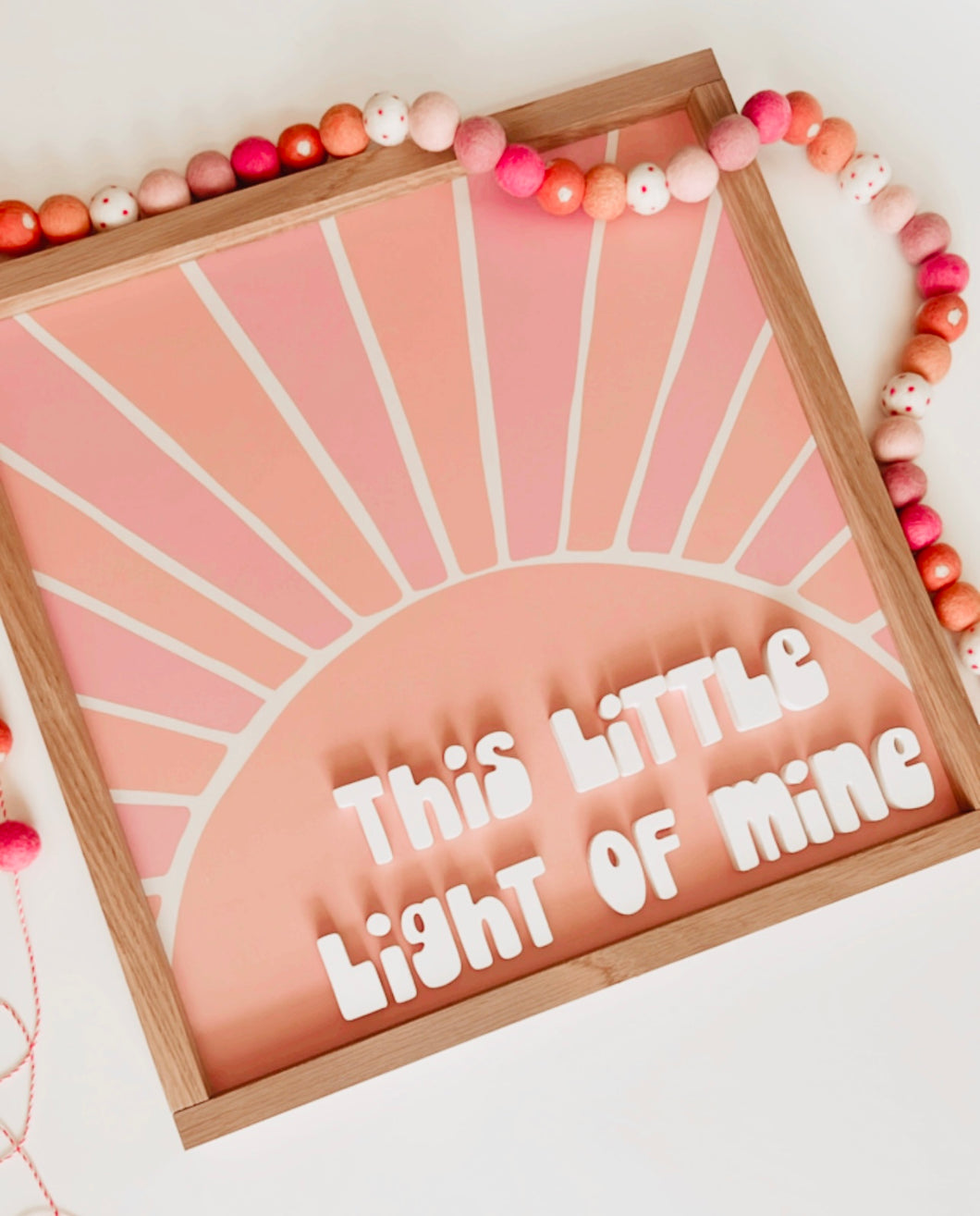 This little light of mine- pink