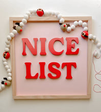 Load image into Gallery viewer, Nice list