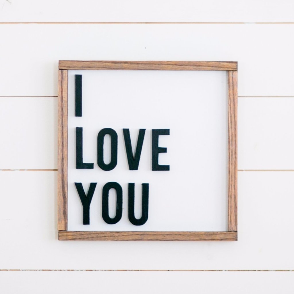 I Love You- Cut Out – Opal+Olive