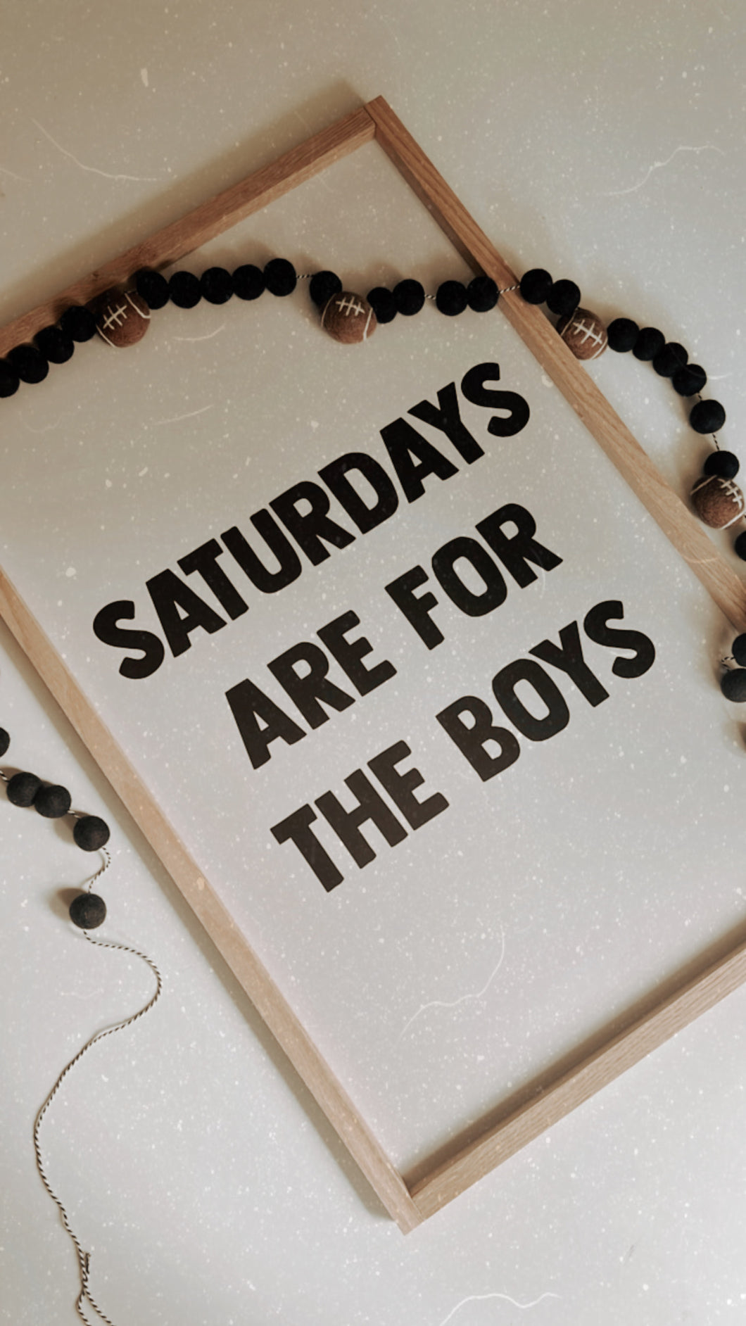 Saturdays are for the boys- collab w littlehouseonalittleland