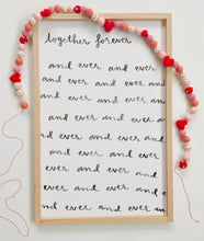 Load image into Gallery viewer, Together Forever- black & white