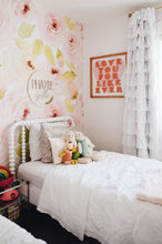 Load image into Gallery viewer, Love You For Like Ever - Coral Cutout Letters, Pink Heart