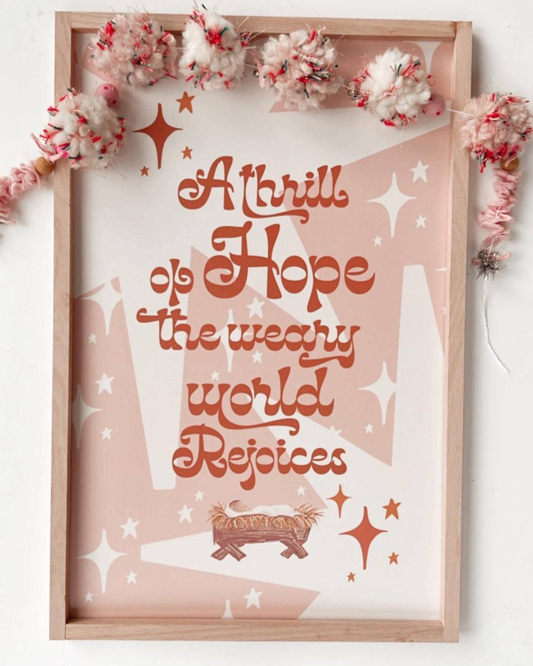 A thrill of Hope the weary world rejoices