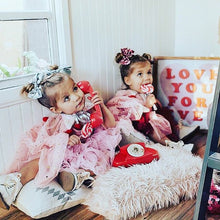 Load image into Gallery viewer, Love You Forever- Coral Cutout Letters, Pink Heart