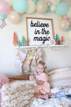 Load image into Gallery viewer, believe in the magic - black & white cutout