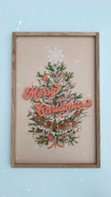 Load image into Gallery viewer, Merry Christmas- pine tree