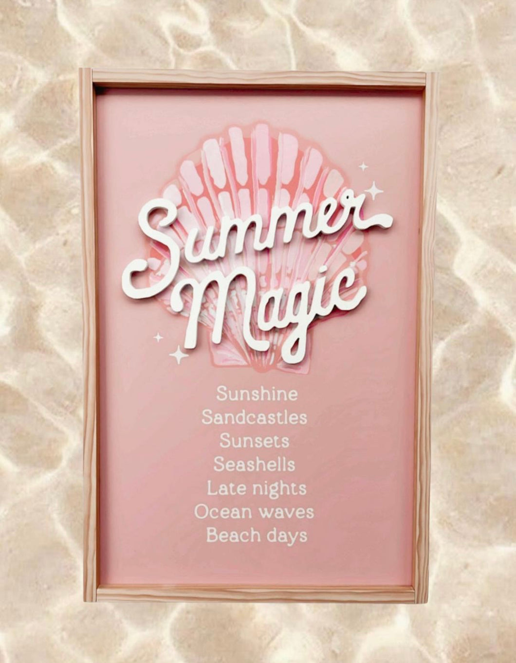 Summer Magic List- with shell