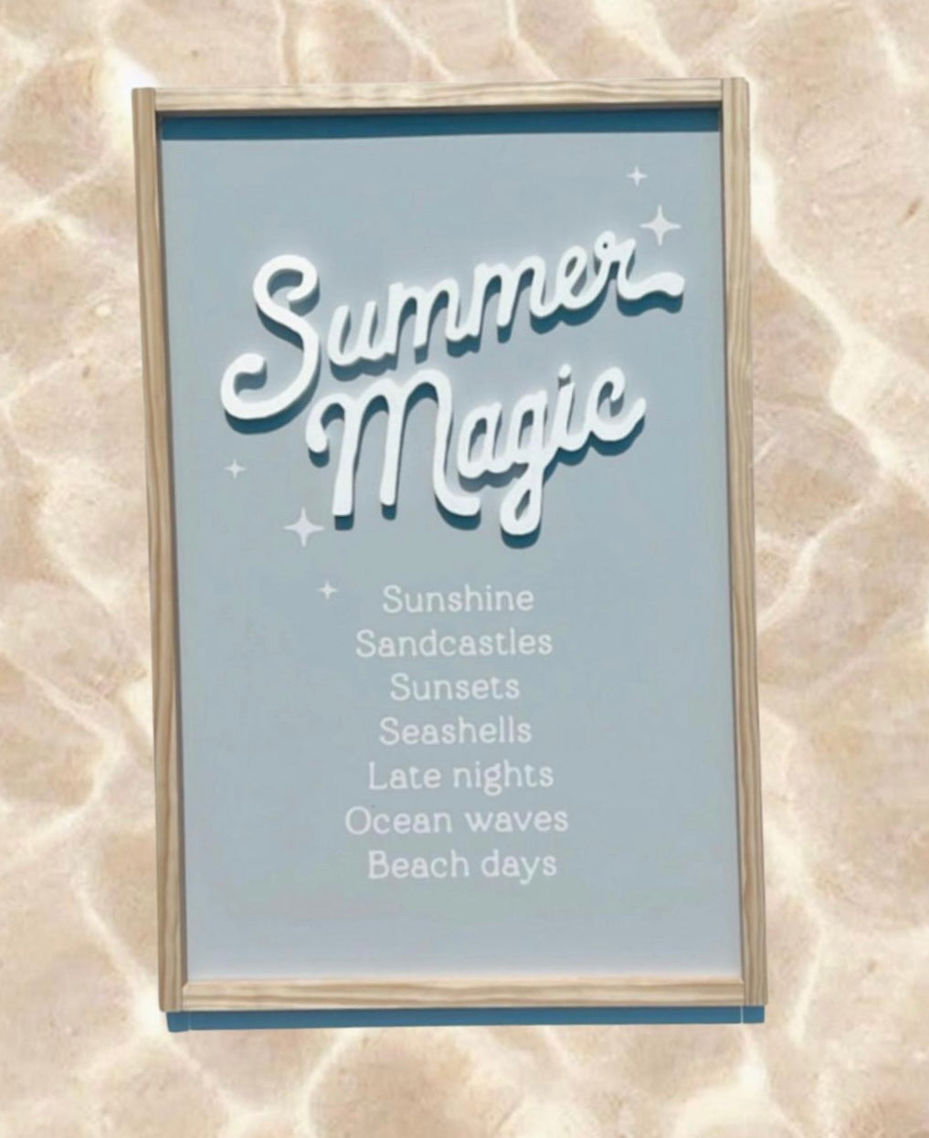 Summer Magic List- blue