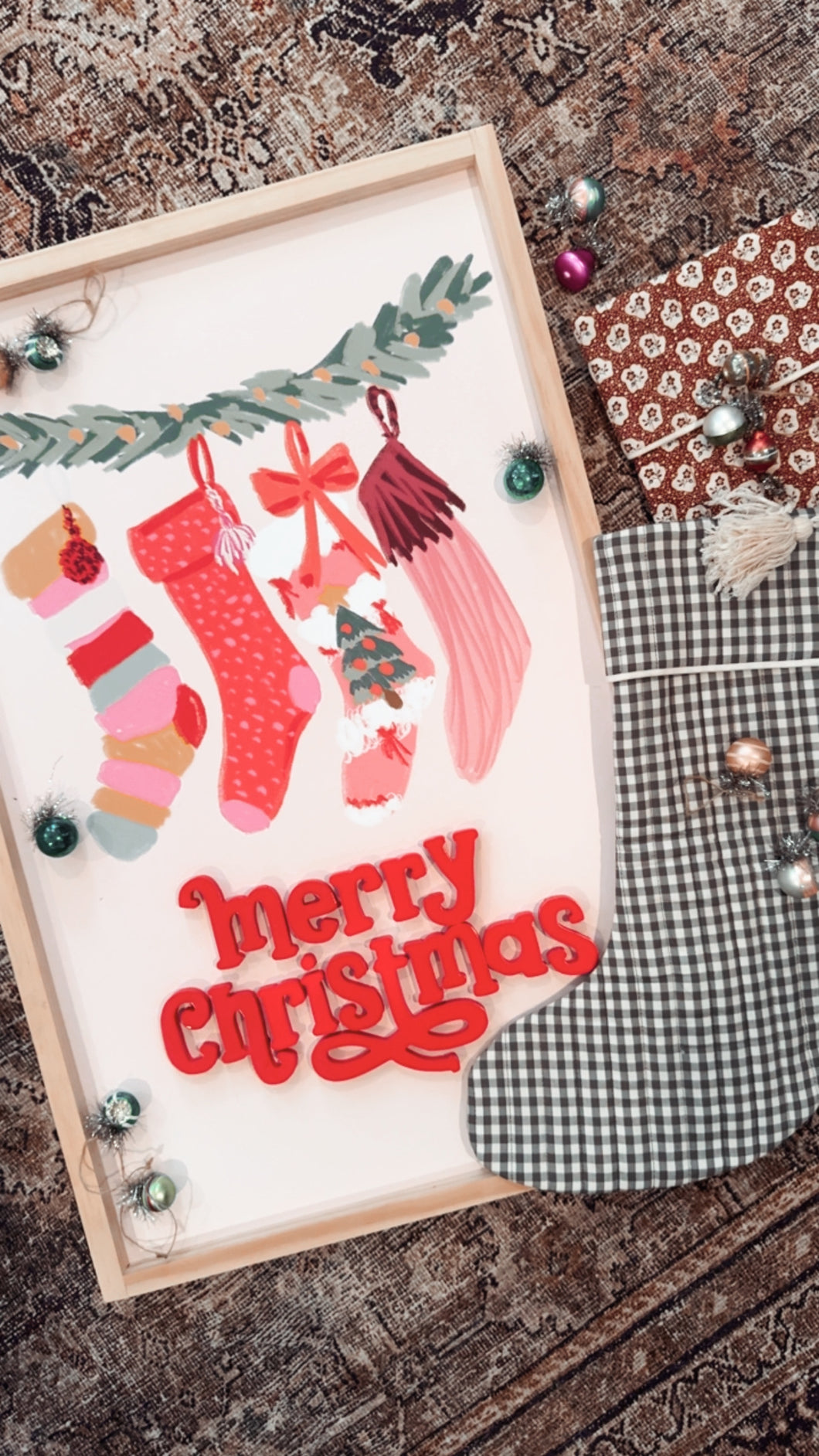 Merry Christmas stockings