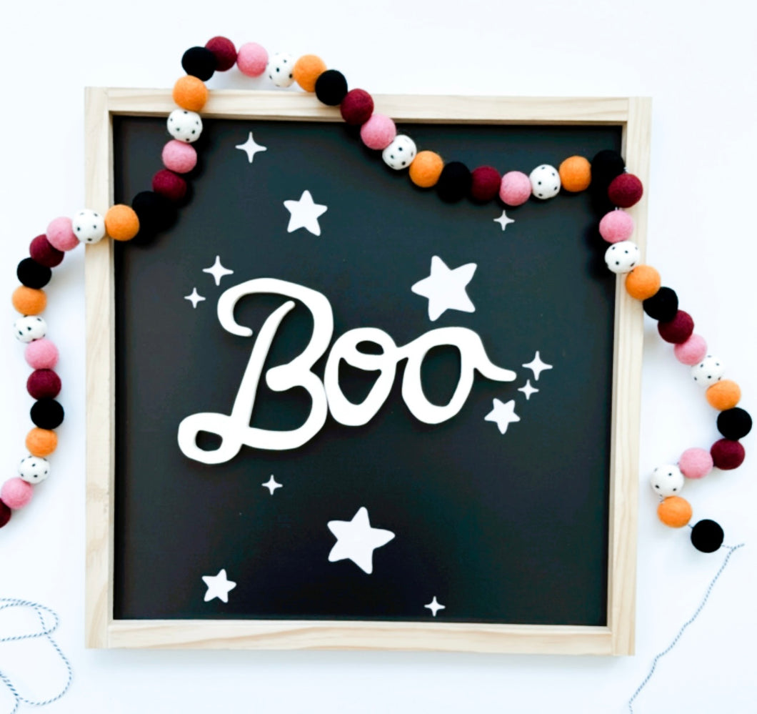 Boo with stars